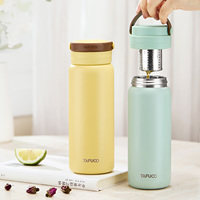 Nouvelle conception, gobelet isotherme en acier inoxydable de 450 ml/600 ml, à emporter, pour le thé