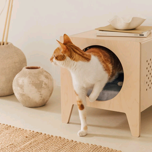 Fabricant de meubles sur mesure, niches pour animaux de compagnie en contreplaqué, maisons pour animaux - Product Image 1