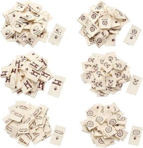 Handmade Polyester Vải nhãn thêu thẻ <span class=keywords><strong>5cm</strong></span> x 1.<span class=keywords><strong>5cm</strong></span> may DIY trang trí nội thất - Product Image 5