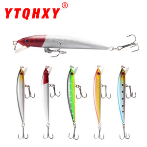 Leurre dur submersible Luya 9cm 6.5G, type Minnow, imitation poisson blanc, pour la pêche au bar et au marlin, avec boîte de rangement - Product Image 2