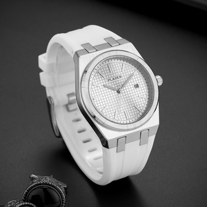 New Classic High-profile Minimalist Business Men's Silicone Strap Quartz <b>Watch</b> - Product Image 2