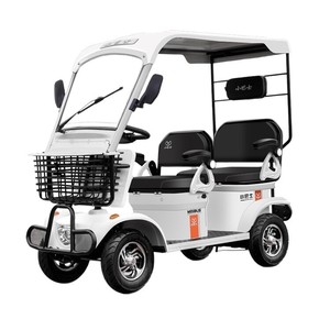 รถบัสขนาดเล็ก E6 ยานยนต์ไฟฟ้าสี่ล้อ สกู๊ตเตอร์เคลื่อนที่สำหรับผู้สูงอายุ รถลาดตระเวน รถรับส่งผู้สูงอายุ รับส่งเด็ก แบตเตอรี่ลิเธียม - Product Image 5