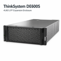 Baie d'extension 4U60 LFF d'occasion, 12 Go SAS, pour stockage haute densité, compatible avec les systèmes de stockage DE Series Lenovo ThinkSystem DE600S