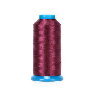 공장 가격 300D/6 레이온 나일론 자수 실 300D/4 4000 야드 술 폴리에스테 털실 콘 당 2650 미터 - Product Image 4