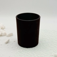 Bouteille en verre pour boissons et vins, mini, à large ouverture, 30 ml, vert foncé mat, emballage en pot