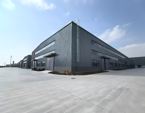 Estructura de Acero Prefabricada para Trabajo Pesado, Estructura de Marco de Acero para Talleres Industriales con Instalación Rápida - Product Image 3