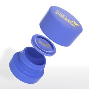 Frasco de cristal de 3ml, 7ml, 9ml, de fondo grueso y bajo, personalizado, recipiente pequeño concentrado para <span class=keywords><strong>aceites</strong></span> médicos de aceite de cera <span class=keywords><strong>Cbd</strong></span> - Product Image 3