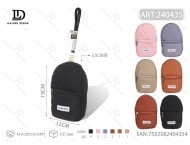 Piccolo Zaino Impermeabile da Viaggio con Tracolla in Nylon e Tasca Interna con Cerniera - Product Image 1