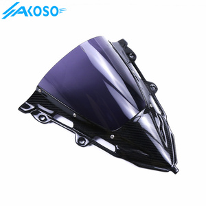 Pare-brise de moto en fibre de carbone sèche AKOSO pour Honda <span class=keywords><strong>CB650F</strong></span> CBR650F 2014 2015 2016 <span class=keywords><strong>2017</strong></span> 2018 - Product Image 5