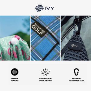 <span class=keywords><strong>Serviette</strong></span> <span class=keywords><strong>de</strong></span> <span class=keywords><strong>golf</strong></span> magnétique en microfibre gaufrée avec logo brodé personnalisé, nouveau design, <span class=keywords><strong>de</strong></span> haute qualité, avec clip - Product Image 4
