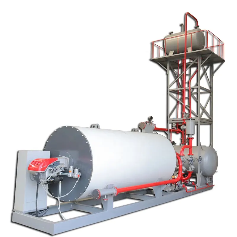 Penjualan terlaris 1400KW industri Horizontal organik pembawa panas Boiler termal tungku minyak Boiler minyak panas