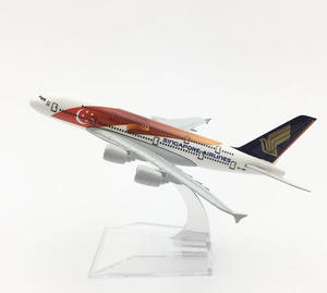 Modèle d'<span class=keywords><strong>avion</strong></span> en alliage A380, prototype 16 cm, <span class=keywords><strong>jouet</strong></span> d'<span class=keywords><strong>avion</strong></span> en métal moulé sous pression personnalisé pour collection, cadeau d'entreprise, fabriqué par des fournisseurs - Product Image 3