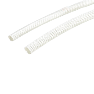 Gaine en fibre de verre résistante aux hautes températures, gaine isolante en fibre de verre, tube en fibre ignifuge et retardateur de flamme - Product Image 1