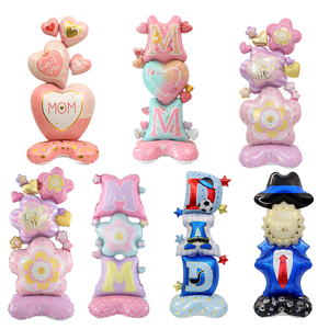Ballons en aluminium Fête des Mères, Joyeuse Fête de la Maman, Décorations de fête d'<span class=keywords><strong>anniversaire</strong></span>, <span class=keywords><strong>Guirlande</strong></span>, Jouets ballons en aluminium pour maman - Product Image 6