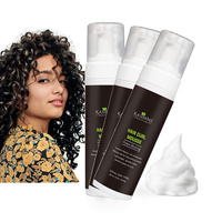 Nouveauté 2022 Mousse coiffante anti-frisottis à séchage rapide pour femmes, tenue extra forte