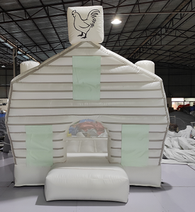 Nuevo Castillo Inflable de PVC con Temática de Granja, Castillo Hinchable con Animales de Granja para Niños Pequeños, <span class=keywords><strong>Alquiler</strong></span> para Fiestas de <span class=keywords><strong>Cumpleaños</strong></span> - Product Image 5
