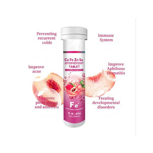 OLLI yeni geldi <span class=keywords><strong>Ca</strong></span> Fe <span class=keywords><strong>Zn</strong></span> Se efervesan TABLET GMP fabrika ODM OEM efervesan tablet takviyesi ile en iyi fiyat - Product Image 2