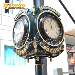 Reloj de Columna Estilo Retro Americano, Decoración de Hierro, Estilo Romano Antiguo, para Bares, Restaurantes, Hoteles <span class=keywords><strong>y</strong></span> Vestíbulos - Product Image 5