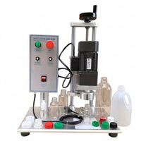 En stock, machine de bouchage semi-automatique DDX-450 pour bouteilles en verre, machine de bouchage électrique manuelle pour barils d'huile