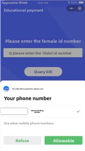 Développement d'application de système de paiement des frais d'éducation pour campus intelligents - Product Image 2