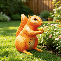 Haut-parleur extérieur étanche en fibre de verre pour animaux (écureuils), anti-UV, résistant aux intempéries, pour jardin et sonorisation publique