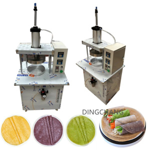 La machine de presse à pain plat extrêmement populaire chauffe les cuissons rapides transforme rapidement la pâte molle <span class=keywords><strong>en</strong></span> gâteaux minces ForChapati Pita MobileFoodTruck - Product Image 4