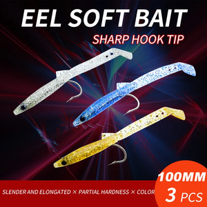 Esche da Pesca in plastica morbida <span class=keywords><strong>esca</strong></span> da Pesca 10cm 3.7g Pesca <span class=keywords><strong>anguilla</strong></span> morbida <span class=keywords><strong>esca</strong></span> <span class=keywords><strong>per</strong></span> Pesca in fondale marino - Product Image 2