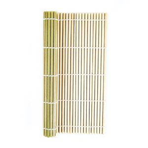 Green Skin Japanese <strong>Sushi</strong> Mold Tools Bamboo Made Yellow Silk Curtains for Seaweed and <strong>Sushi</strong> Rolls - Product Image 5