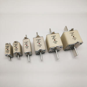 Переменный ток, высокая отключающая способность плавкая вставка 500V 120kA высокая отключающая способность CB/CE лезвие ножа NH Тип плавкая вставка - Product Image 3