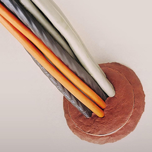 Barrière anti-<span class=keywords><strong>feu</strong></span> anti-<span class=keywords><strong>feu</strong></span> pour plombiers, mastic d'étanchéité de conduit, coussinets cuboïdes rouges pour plombiers, 17x17cm - Product Image 5