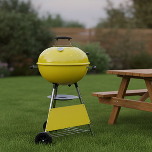Ahumador Comercial de Acero Inoxidable, Parrilla de Carbón para Cocina al Aire Libre, Juego de Barbacoa - Product Image 1