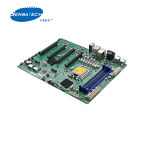 W680GM LGA1700 Xeon Processeur Carte Mère Combo Single Board Ordinateur 2 Lan 4 * DDR4 128GB 4 * PCIE3.0 X16 VGA 4 K ATX Cartes Mères