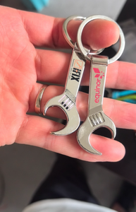 Đổi mới công cụ tiện ích Keychain kim loại cờ lê biểu tượng tùy chỉnh Mini rìu vòng chìa khóa - Product Image 3