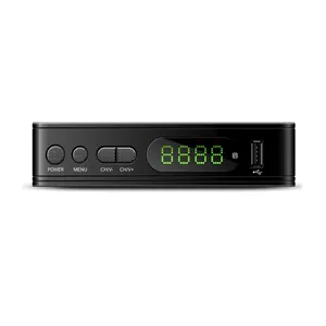 OEM DVB-T2 셋톱 박스 HD 수신기 지원 IPTV TV 수신기 및 액세서리