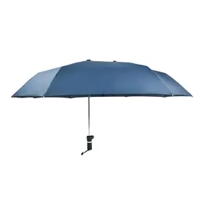 High quality windproof paraplu umbrella 3 folding photography lover couple umbrella gift for men and ladies
