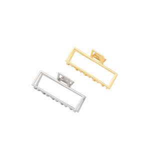 Pince à cheveux Kirei La 9 cm en alliage, barrette minimaliste pour femme, accessoire de coiffure - Product Image 1