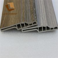 Bordure de marche d'escalier en vinyle anti-usure, accessoires d'escalier pour l'extérieur et l'intérieur