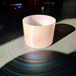 Cuenco de Cristal para Terapia de Sonido, Venta al por Mayor, Cuenco Cósmico Personalizado para Mindfulness, Instrumento de Sanación Sonora para Meditación - Product Image 1