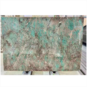 Dalles de quartzite polies, dalles de quartzite Amazonite polies, plateau de table en quartzite, carreaux de granit vert, dalles de pierre exotique - Product Image 4