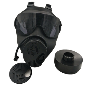 Respiratore a Maschera Integrale con Amplificatore Vocale <span class=keywords><strong>TIC</strong></span>, Filtro NATO da 40 mm, Cartuccia Chimica - Product Image 3