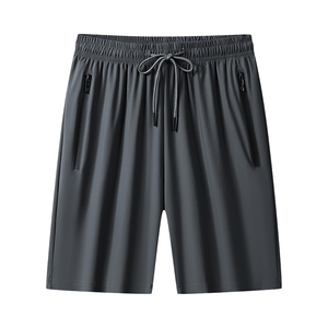 Pantalones Cortos Deportivos Casuales para Hombre, de Seda Helada, Holgados, con Logotipo Personalizado, Perforados, de Secado Rápido, para Playa - Product Image 3