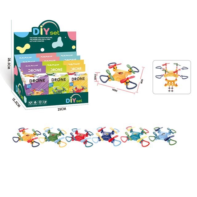 New Arrival 2026 Kid Toy DIY Take Apart Toy for Children Assemble Drone Small Promotion Gift Top Seller