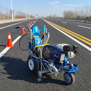 Machine de marquage routier entièrement automatique à peinture froide SanWin Professional Factory 6.5HP - Product Image 1