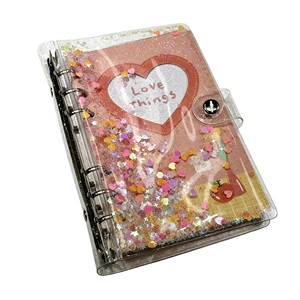 Venta al por Mayor <span class=keywords><strong>de</strong></span> Agendas Personalizadas con Hojas Sueltas, Regalos, Diario Transparente Impreso en PVC, Cuaderno, Libreta, Carpeta - Product Image 1