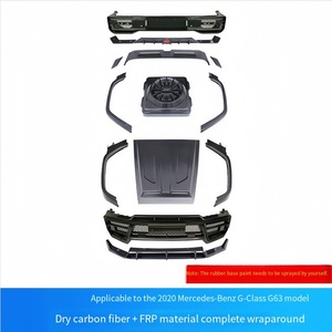 Convient pour la mise à niveau du modèle de la <span class=keywords><strong>Mercedes</strong></span>-Benz Classe <span class=keywords><strong>G</strong></span> <span class=keywords><strong>AMG</strong></span> G63 avec un ensemble complet de kit carrosserie - Product Image 3