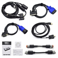 Adaptateur de Liaison de Données de Haute Qualité LINE 6 V8.7 V7.62, Instrument de Diagnostic, Scanner OBDII, Outils de Diagnostic des Pannes pour Camions Lourds