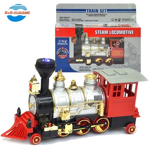 <span class=keywords><strong>Train</strong></span> <span class=keywords><strong>électrique</strong></span> à lumière musicale éducative, jouets de pulvérisation, meilleurs cadeaux de noël - Product Image 1