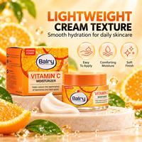 Duo de soins à la vitamine C Balry, gel nettoyant visage Pure Skin avec PCA de zinc et hydratant quotidien, ensemble de soins hydratants pour une peau éclatante
