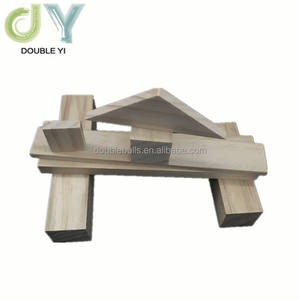 कस्टम विभिन्न आकारों और आकार पाइन लकड़ी के ब्लॉक सेट पाइन स्ट्रिप्स - Product Image 5