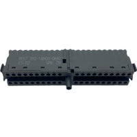 Module PLC 6ES7392-1AM00-0AA0, connecteur frontal PLC 40 broches, bornier à vis, adaptateur de prise pour PLC industriel S7-300